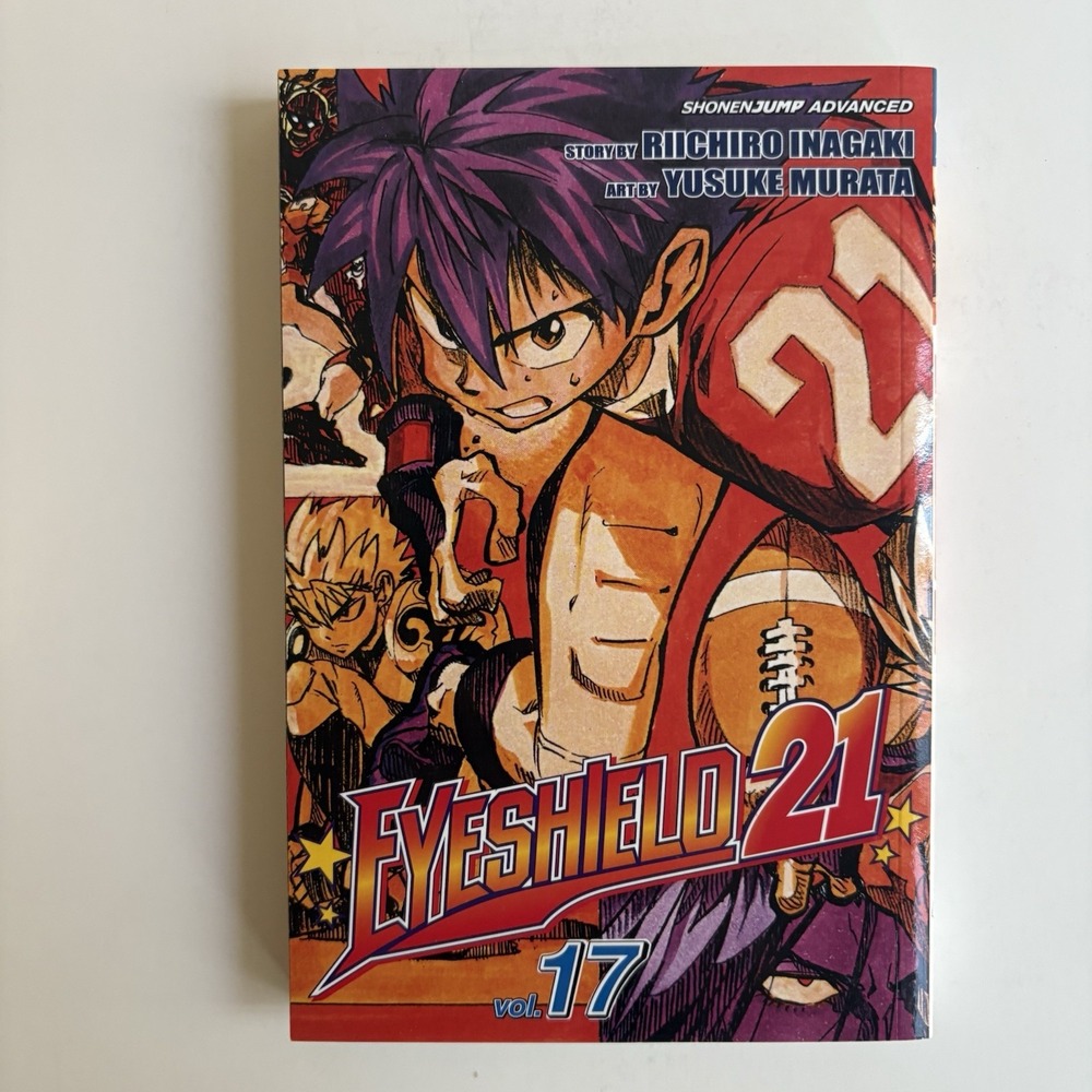 Eyeshield 21 Volume Vol 17 Riichiro Inagaki Shonen Manga English 2nd Printing
